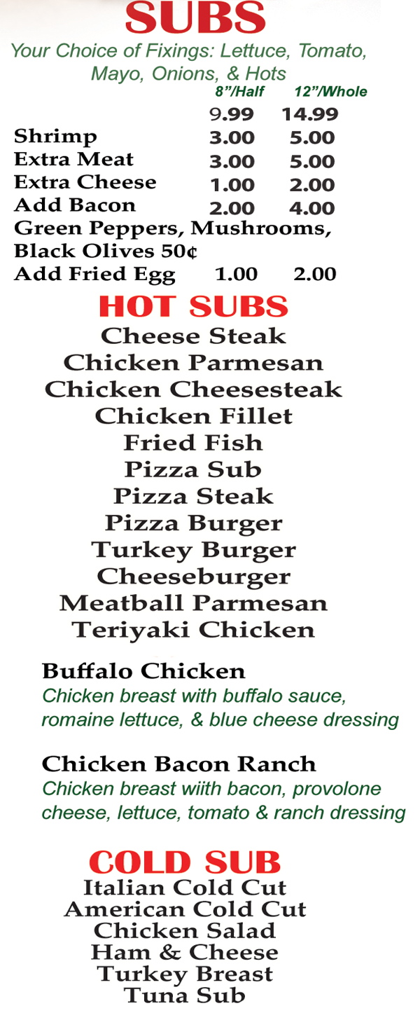 subs